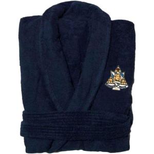 Greekgear Phi Sigma Sigma Bathrobe Navy Blue