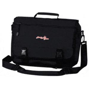 Greekgear Women’s Alpha Sigma Alpha ASA Emblem Briefcase Black(Black)
