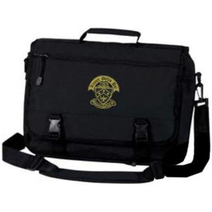 Kappa Delta Phi Crest Greek Expandable Briefcase Black(Black)