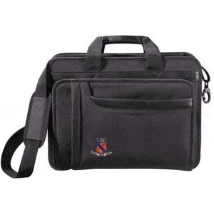 Kappa Delta Rho Crest – Shield Briefcase Attache Black(Black)