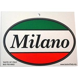 Milano Oval Decal Sticker