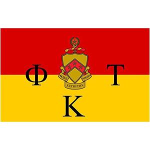 Phi Kappa Tau Flag Decal Sticker