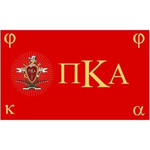 Pi Kappa Alpha Pike Flag Decal Sticker