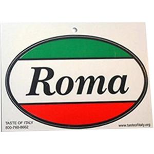 Roma Oval Decal Sticker