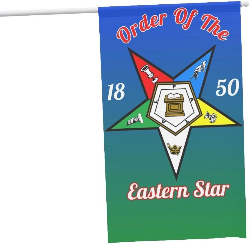 imageOrder Of The Eastern Star House Flag Banner