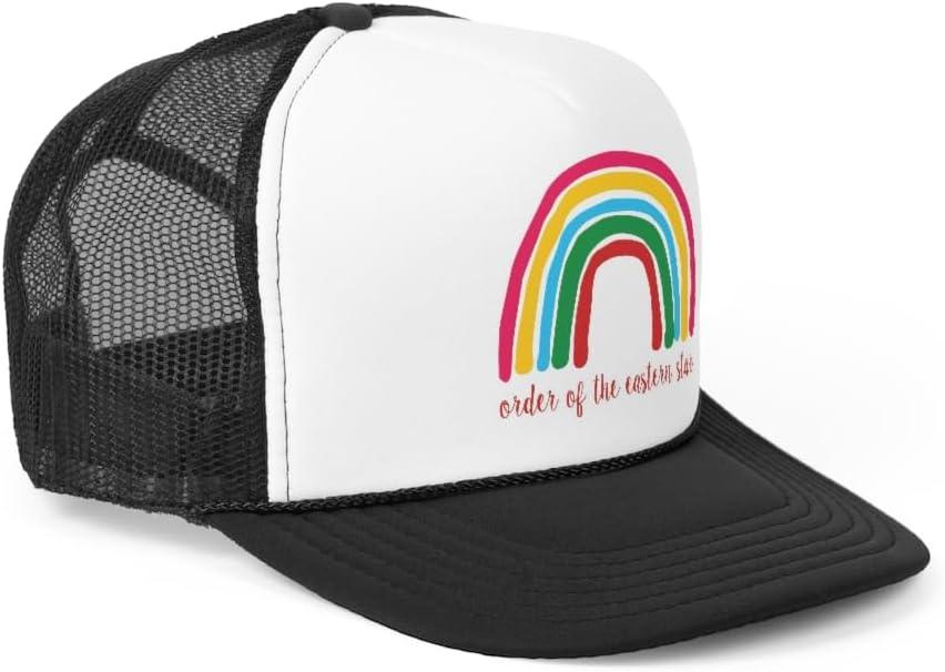 imageOrder of The Eastern Star Rainbow Trucker CapsBlack