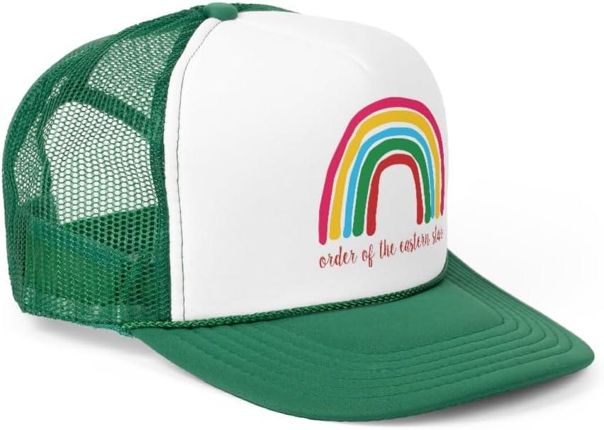 imageOrder of The Eastern Star Rainbow Trucker CapsGreen