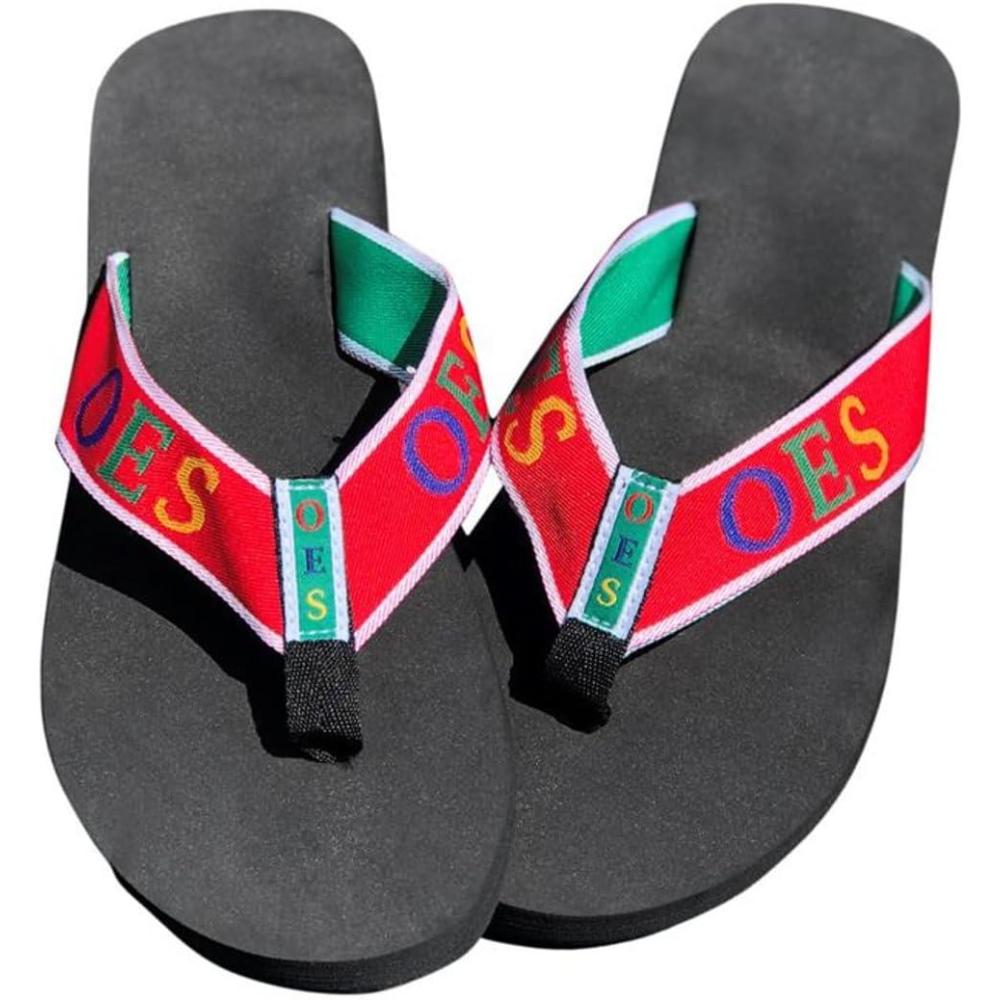 imageGreekgear Order of Eastern Star Flip FlopsMulticolor