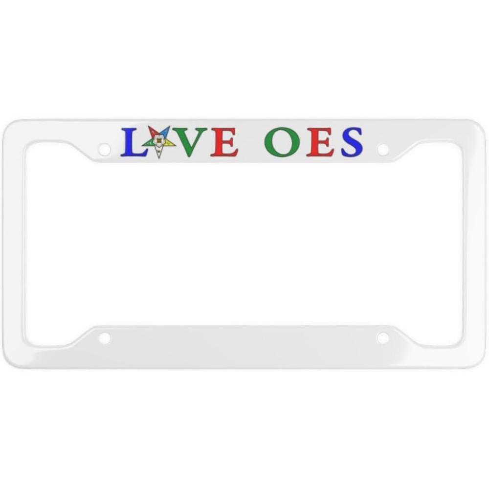imageLove Order of The Eastern Star License Plate Frames