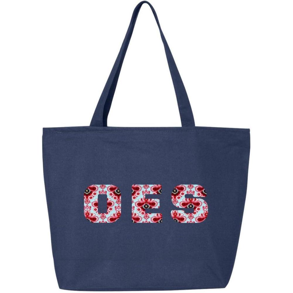 imageOrder Of Eastern Star Greek Letter Zipper Tote