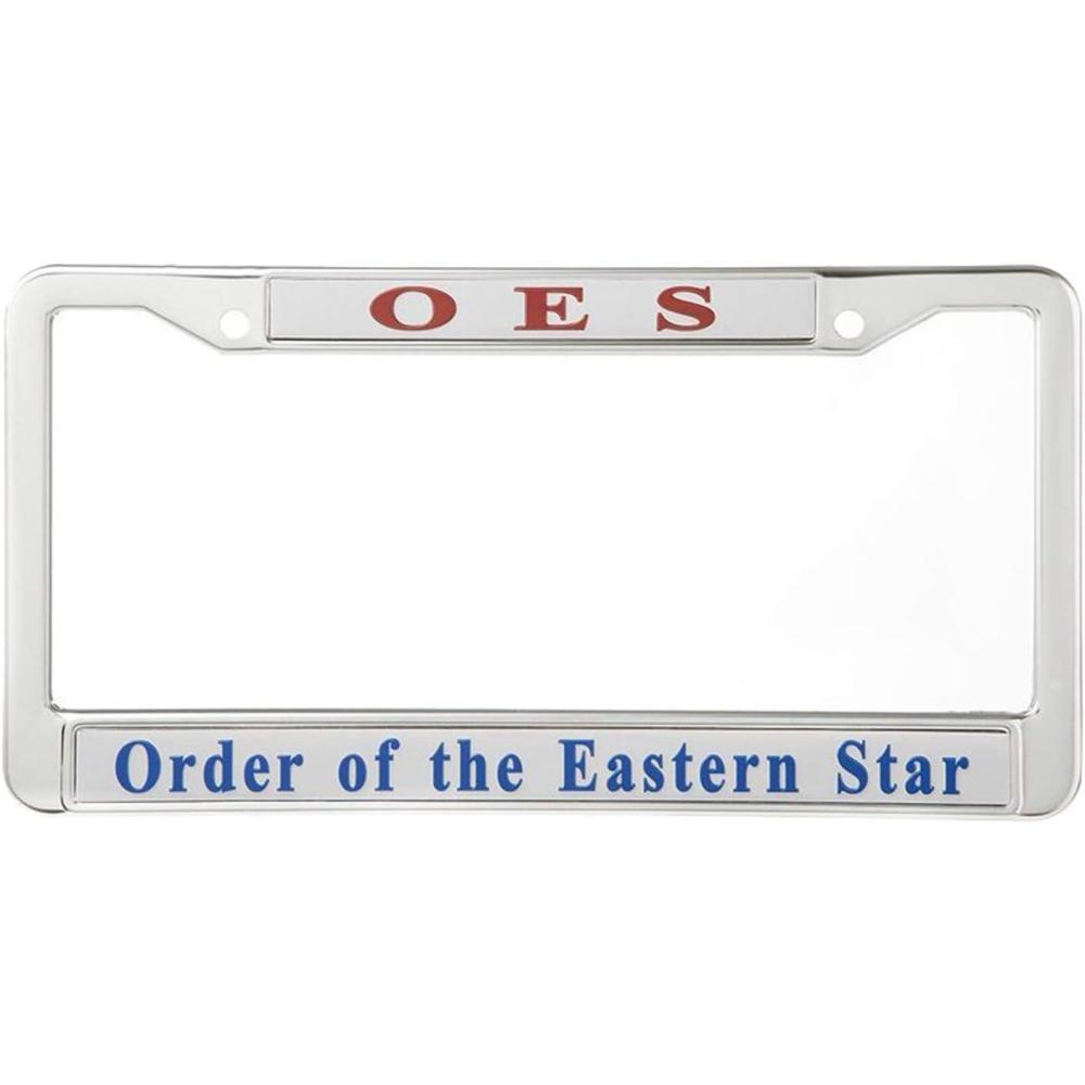 imageOrder of Eastern Star Metal License Plate Frame