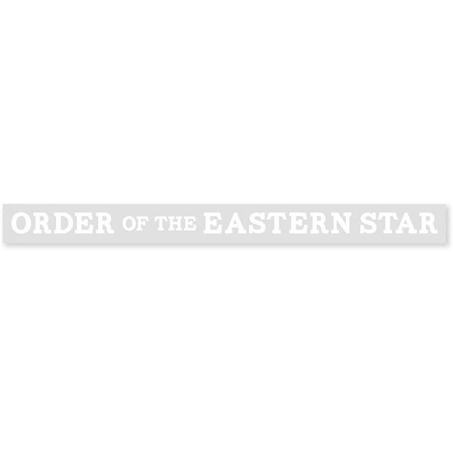 imageOrder of Eastern Star Window Decal