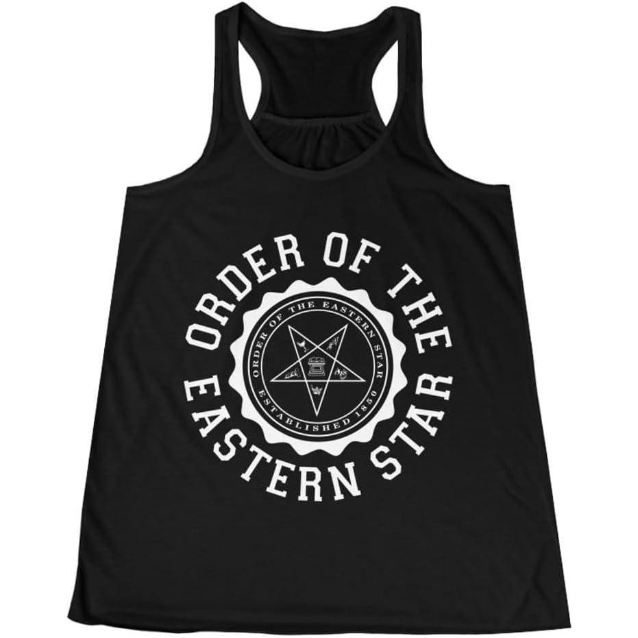 imageOrder of The Eastern Star Crest Racerback TankBlack