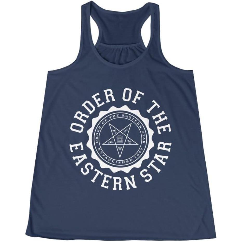 imageOrder of The Eastern Star Crest Racerback TankMidnight