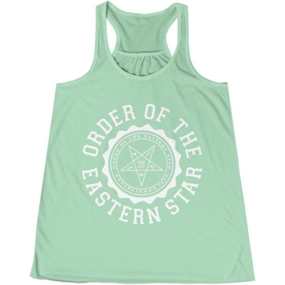 imageOrder of The Eastern Star Crest Racerback TankMint