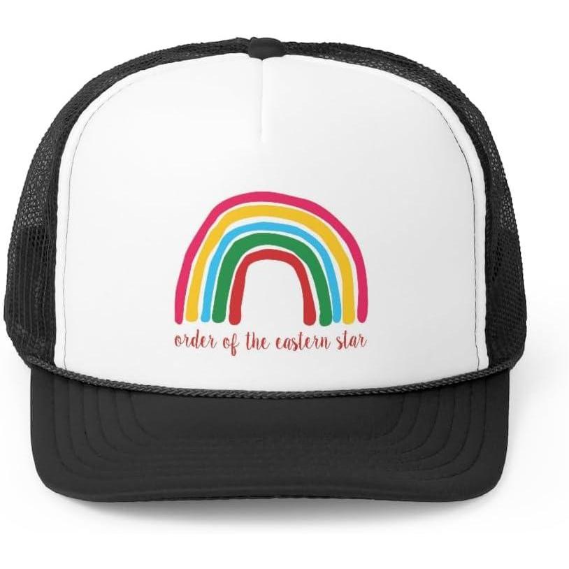 imageOrder of The Eastern Star Rainbow Trucker CapsBlack
