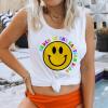 Greekgear Order of The Eastern Star Have A Nice Day Tank(White)