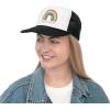 Order of The Eastern Star Rainbow Trucker Caps(Black)