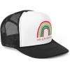 Order of The Eastern Star Rainbow Trucker Caps(Black)