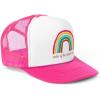 Order of The Eastern Star Rainbow Trucker Caps(Pink)