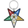 Greekgear Order Of Eastern Star OES PVC Shield Key Chain