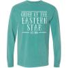 Order of Eastern Star Custom Long Sleeve T-Shirt(Island Green)