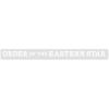 Order of Eastern Star Window Decal