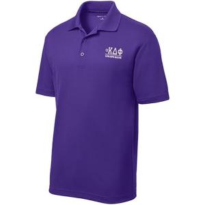 Alpha Kappa Delta Phi Greek Letter Polo’s(Purple)