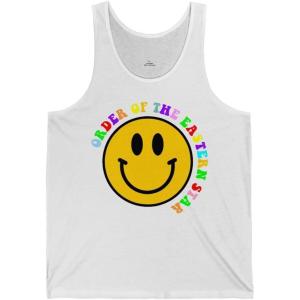 Greekgear Order of The Eastern Star Have A Nice Day Tank(White)