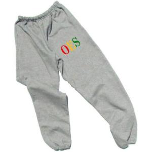 Greekgear Women’s Order of Eastern Star Lettered Thigh Sweatpants(Sports Grey)