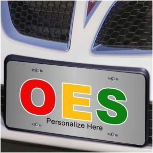Order of Eastern Star Lettered License Cover