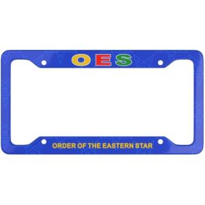 Order of The Eastern Star New License Plate Frames