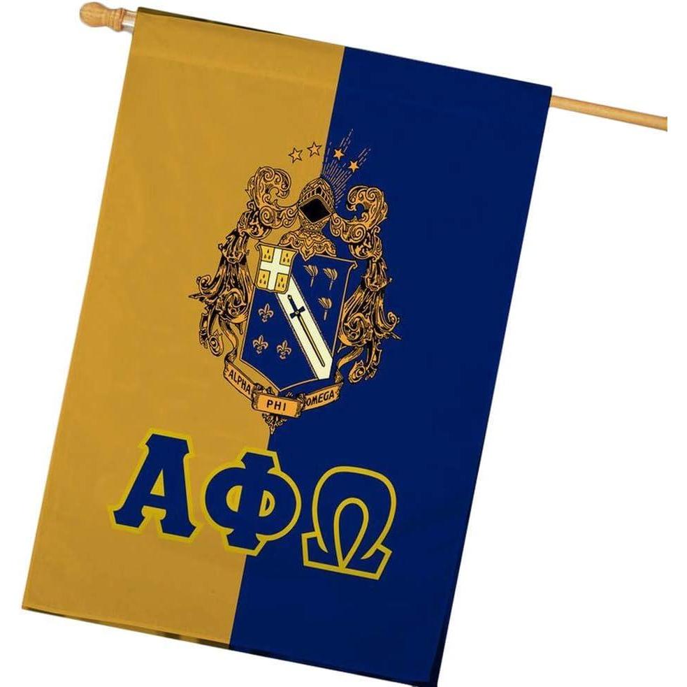 imageAlpha Phi Omega Crest House Flag