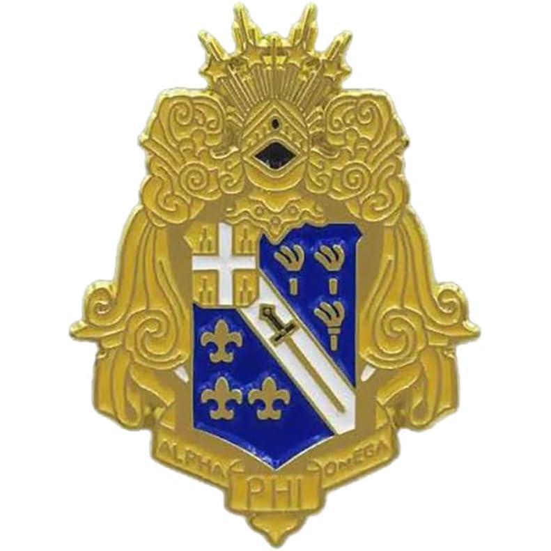 imageAlpha Phi Omega Shield Lapel Pin