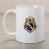 Greekgear Alpha Phi Omega Crest Coffee Mug