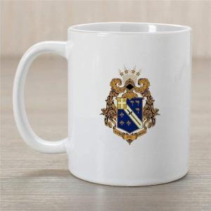 Greekgear Alpha Phi Omega Crest Coffee Mug