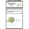 Personalized Iota Phi Theta Greek Line Hat(Tan)