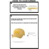 Personalized Iota Phi Theta Greek Line Hat(Yellow)