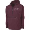Gamma Sigma Sigma Tackle Twill Lettered Pack N Go Pullover(Maroon)