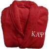 Greekgear Kappa Alpha Psi Fraternity Lettered Bathrobe(1. Red)