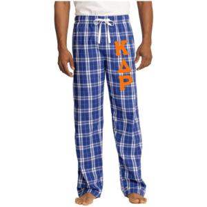 Greekgear Kappa Delta Rho Flannel Plaid Pant – PJ’s(Royal Blue)