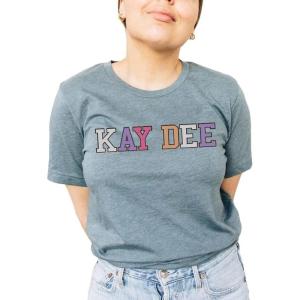 Kappa Delta Nickname Tee(Light Blue)