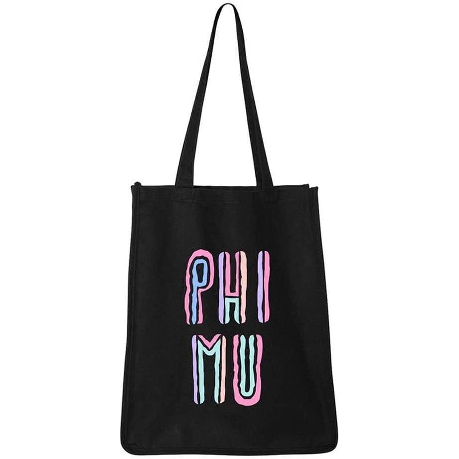 imageGreekgear Phi Mu Jumbo All In Tote Bag