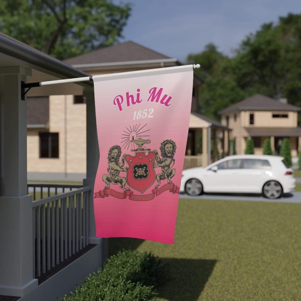 imagePhi Mu House Flag Banner