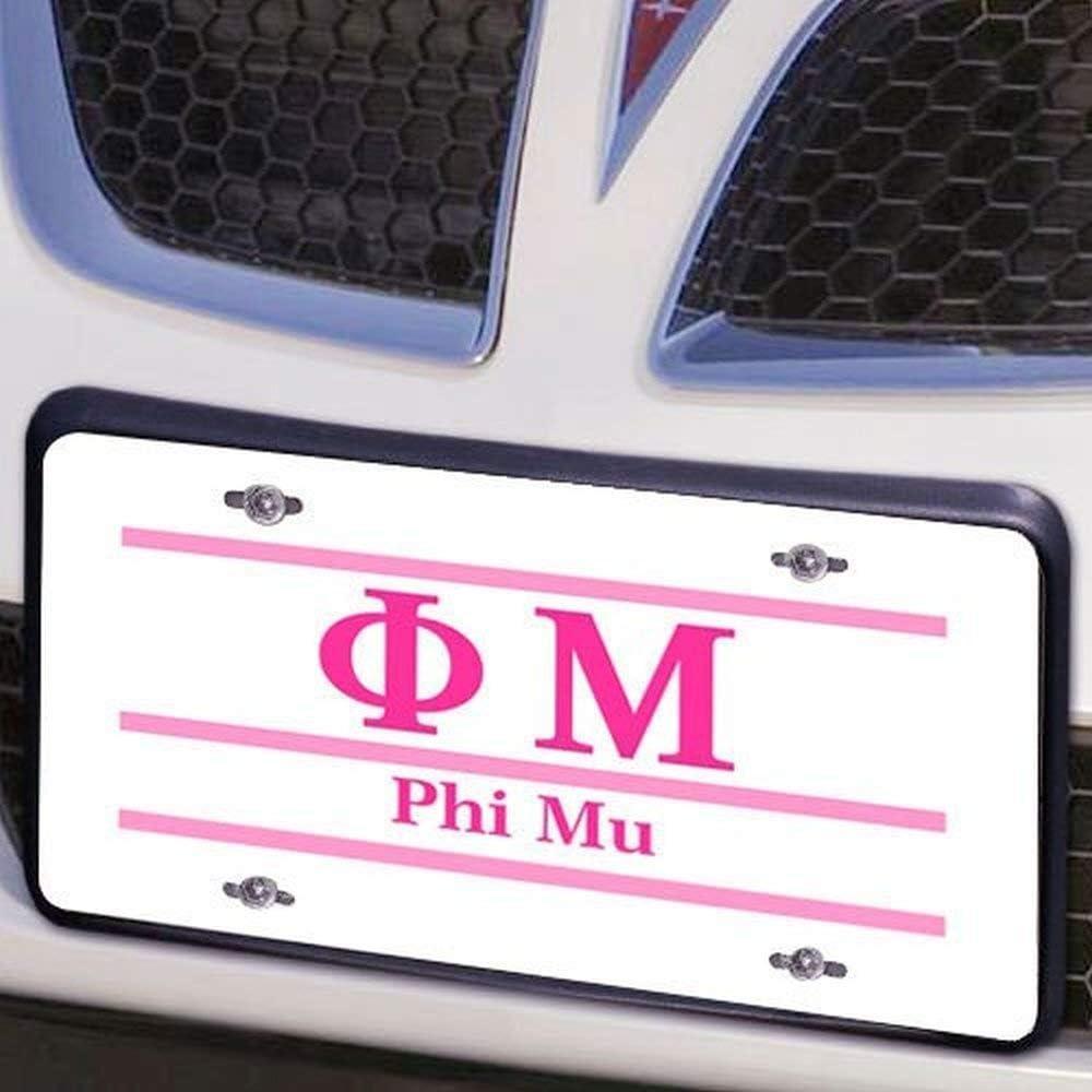 imagePhi Mu Lettered Lines License Cover