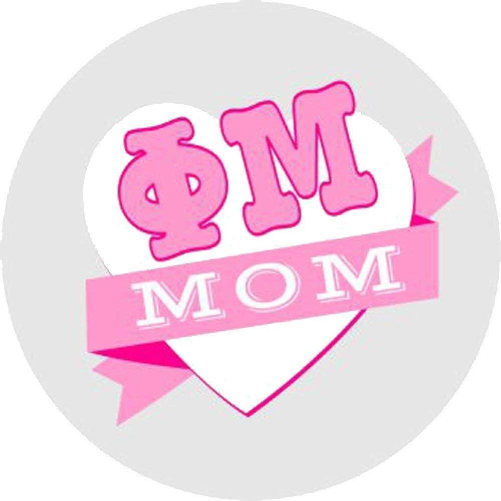 imagePhi Mu Mom Round Decals