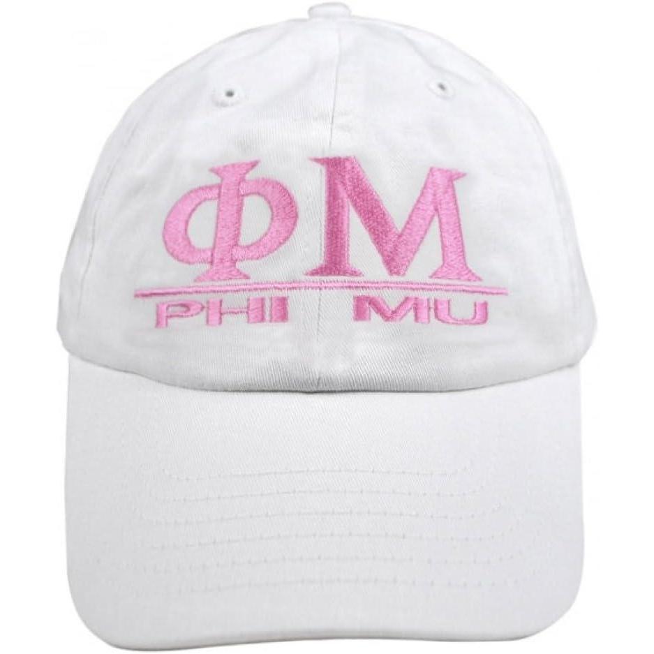 imagePhi Mu World Famous Line HatWhite