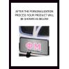 Phi Mu Lettered License Cover