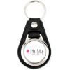 Greekgear Phi Mu Leatherette Teardrop Keychain