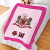 Greekgear Phi Mu Sherpa Lap Blanket